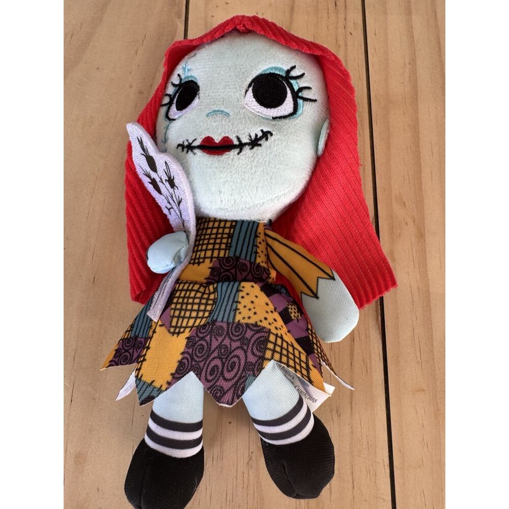 Disney 100 Nightmare Before Christmas Sally Plush Doll Just Play 8in Red Hair